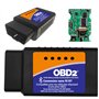 OBD2 Bluetooth + Support Francais 7/7J - Diagnostic des Codes Moteur en 3 Min ! Valise de Diagnostic Compatible avec la majorité