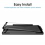 amFilm Verre Trempé pour Galaxy Note 9, Couverture Complète Film Protection écran pour Samsung Galaxy Note 9 (Noir)