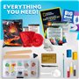 National Geographic Kit Scientifique – Plus de 15 Activités Scientifiques STEM – Culture de Cristal, Lave Volcanique, Kit de Fou