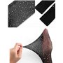 Bohend Strass Résille Collants M/L Bas Noir Scintillait Filets de pêche Extensible Taille haute Boîte de nuit Collants Fête Stoc