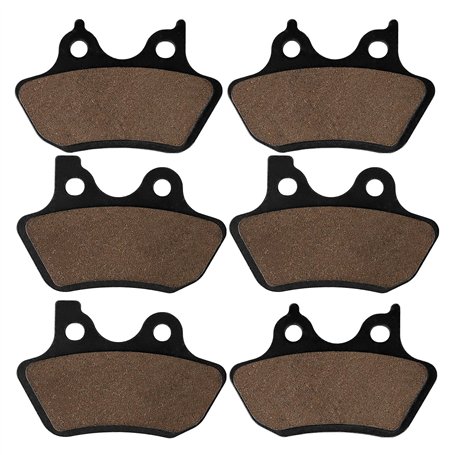Plaquettes de frein avant et arrière pour Harley-Davidson Road King