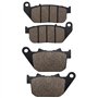 Cnornus Plaquettes de Frein Avant et Arrière pour Harley Davidson XL 883C Sportster Custom 2004-2010 XL 883 Sportster STD 2004-2