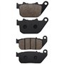 Cnornus Plaquettes de Frein Avant et Arrière pour Harley Davidson XL 883C Sportster Custom 2004-2010 XL 883 Sportster STD 2004-2