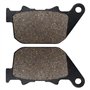 Cnornus Plaquettes de Frein Avant et Arrière pour Harley Davidson XL 883C Sportster Custom 2004-2010 XL 883 Sportster STD 2004-2
