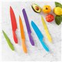 Amazon Basics Lot de Couteaux colorés 12 pièces, Multicolore