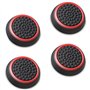 Fosmon Capuchon de Remplacement pr Joystick de Manette [4 Pack] Silicone Étui Protection de Pouce pr Manettes PS4 / PS3 | Xbox O