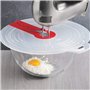 Couvercle Anti-éclaboussures, Universel Couvercle Anti-projections Creme Batteur D'oeufs Anti Eclaboussure Cuisine Silicone Couv