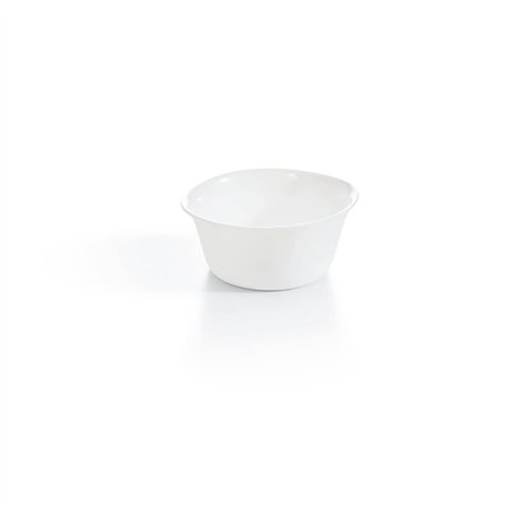 Luminarc - Ramequin rond Blanc Smart Cuisine Carine 250°C - Verre Innovant - Léger et Extra-Résistant - Nettoyage Facile - Fabri