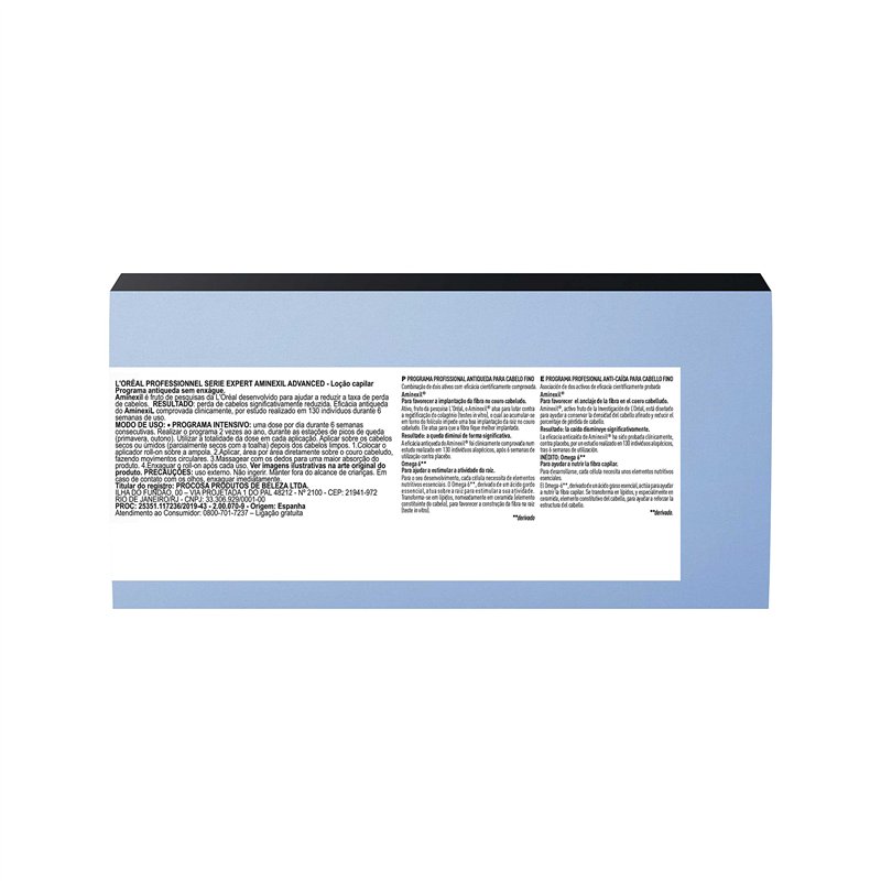 Image secondaire de L'OREAL SERIE EXPERT AMINEXIL ADVANCED FIALE 10 X 6 ML