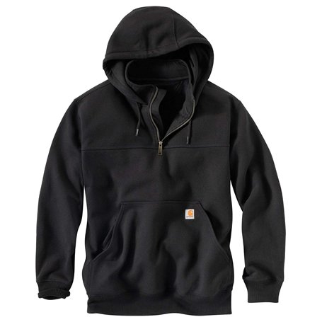 Carhartt Men's Rain-Defender Paxton Heavyweight Hooded Zip Mock Sweatshirt