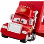 Mattel Disney Pixar Cars Camion Transporteur Mack pour transporter jusqu'à 18 mini-véhicules, mini voiture Flash McQueen incluse