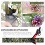 Laecabv Ciseaux de taille électriques de 40 mm progressifs ciseaux de taille à batterie téflon revêtus lames pour olive, vignobl