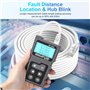 KOLSOL Testeur de câble avec traqueur de fil PoE multifonction pour câble réseau NF-8209 avec contrôle de câble LAN sans contact