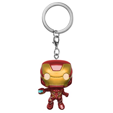 Funko Pop! Keychain: Avengers Infinity War - Iron Man - Mini-figurine en Vinyle à Collectionner Porte-clés Fantaisie - Cadeau de
