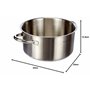 De Buyer - Faitout sans couvercle en inox PRIM'APPETY - 24 cm - Sans PFAS, Inox 18/10 de Qualité Professionnelle, Fond Magnétiqu