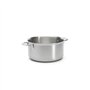 De Buyer - Faitout sans couvercle en inox 3 couches ALCHIMY - 24 cm - Fabriqué en France