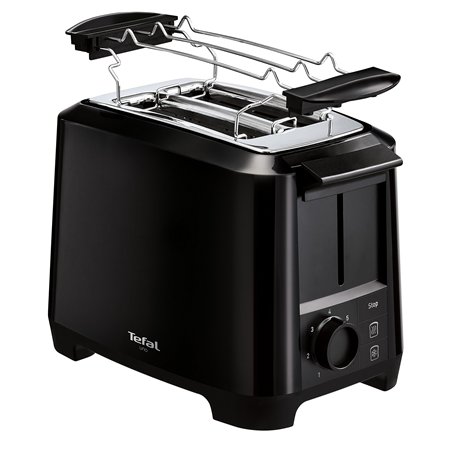 Tefal Uno TT1408 Grille-pain 7 niveaux de brunissage (800 W) Noir