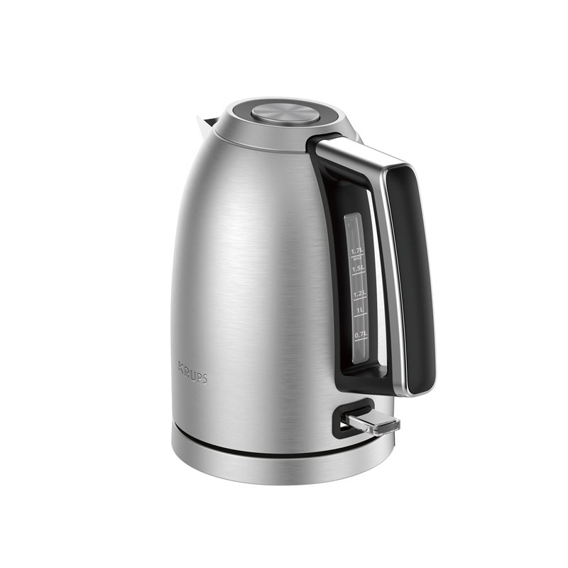 Image secondaire de Krups Excellence Bouilloire électrique, Capacité 1,7 L, Inox brossé premium, Base 360°, Résistance cachée, Filtre anticalcaire B