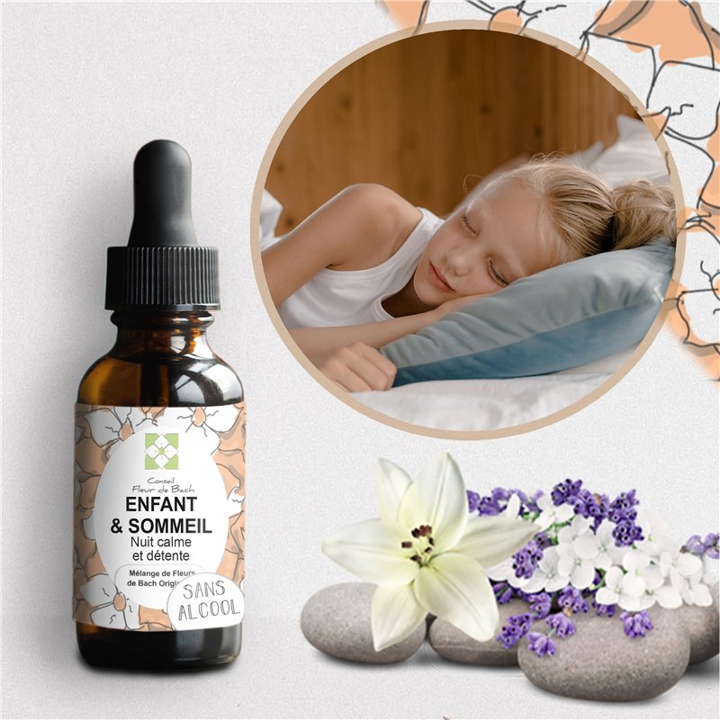 Image secondaire de LOT DE 2 Conseil fleur de Bach® Fleur de Bach Enfants - bébé et sommeil 