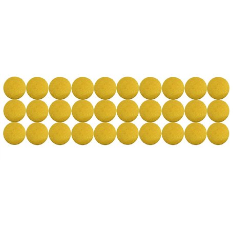 30 Balles Baby Foot Liège Jaunes - Bonzini