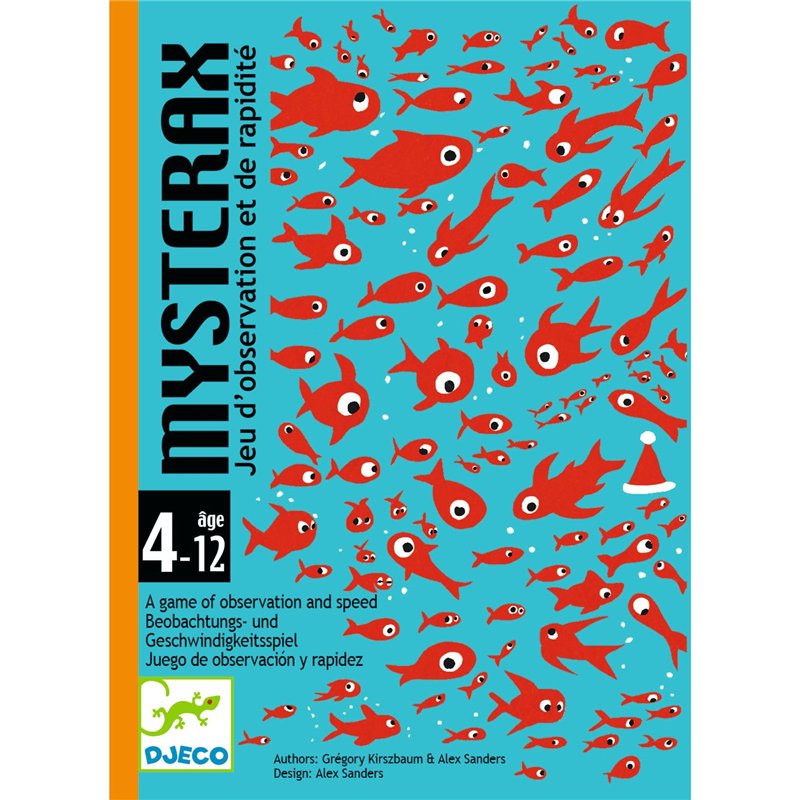 Image secondaire de DJECO Mysterax Jeu de Cartes Enfants, 4 à 12 Ans - Jeux de Cherche et Trouve - Développe Observation et Rapidité - 54 Cartes - C