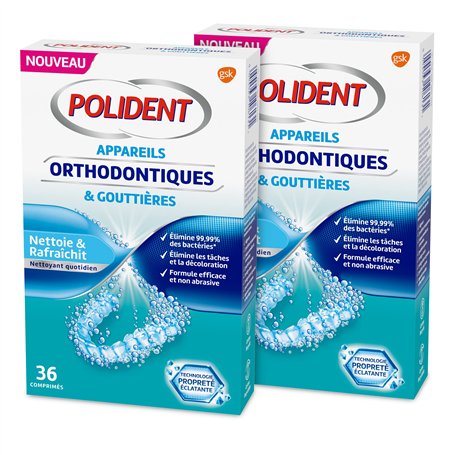 Polident Corega Appareils Orthodontiques et Gouttières