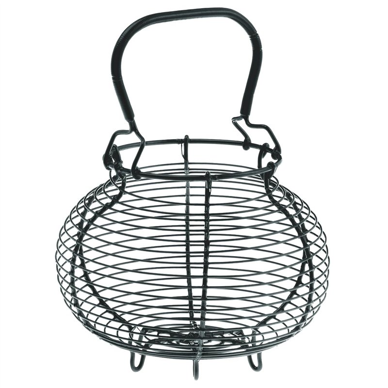 LOUIS TELLIER - Panier à Salade, Corbeille à Oeufs - Idéal pour Essorer sa Salade ou en Décoration - Vieux Fer - Qualité Supérie