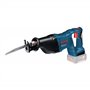 Bosch Professional 18V System scie sabre sans-fil GSA 18 V-LI (avec deux lames de scie sabre (bois/métal), sans batterie ni char