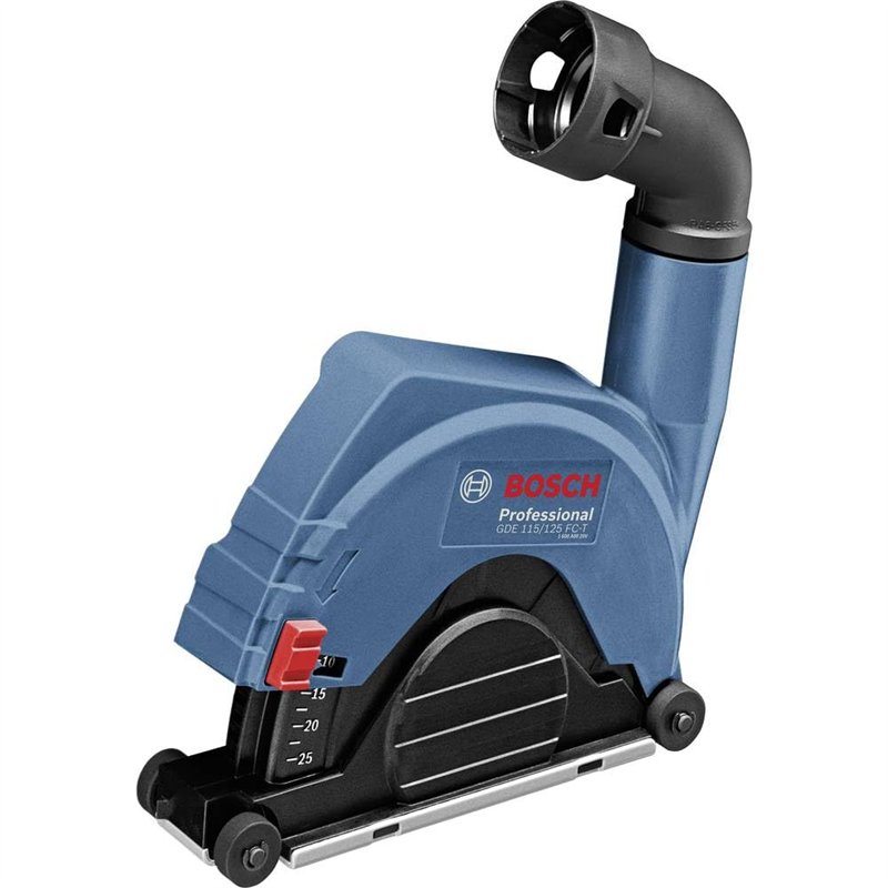 Bosch Professional Dispositif d’aspiration GDE 125 FC-T pour découpe du béton (pour diverses meuleuses angulaires Bosch avec cap