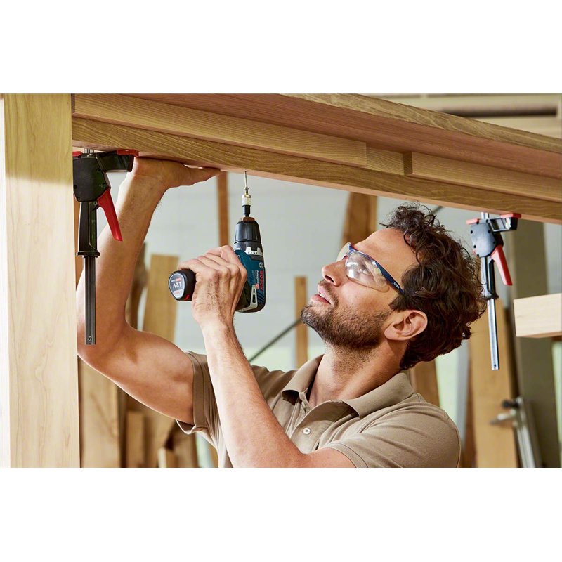 Image secondaire de Bosch Professional 12V System perceuse-visseuse sans-fil GSR 12V-35 (2 batteries 3,0 Ah, 12 V, couple maxi dur/tendre : 35/20 Nm