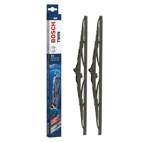 Bosch Balais d'Essuie–Glace Plats Conventionnel Twin 400
