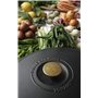 Tefal Pierre Gagnaire Héritage Cocotte en fonte d'acier ronde, Noir, 25 cm, 5,1 L, Induction E2230404