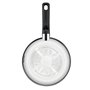 Tefal Comfort Max Poêle 20 cm, Induction, Revêtement antiadhésif, Acier inoxydable haute qualité, Indicateur de température Ther
