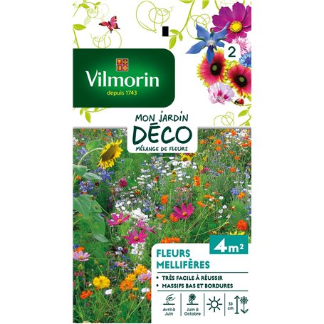 Vilmorin 5862842 Fleur mellifère Multicolore 9 x 0.5 x 16 cm