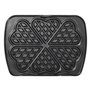JEU PLAQ. GAUFRES COEUR AA PREMIUM