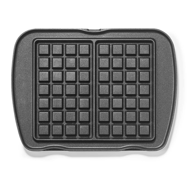 LAGRANGE Jeu de plaques Gaufre 4x7, compatible avec tous les gaufriers 'Premium', Plaques en fonte d'aluminium, Revêtement antia