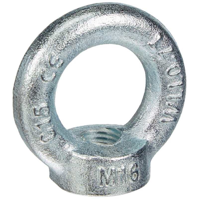 Chapuis, Anneau de Levage Femelle, Acier C15, M16, Charge de Travail Indicative 700 kg, Anneau Femelle utilisé pour Le Levage, C