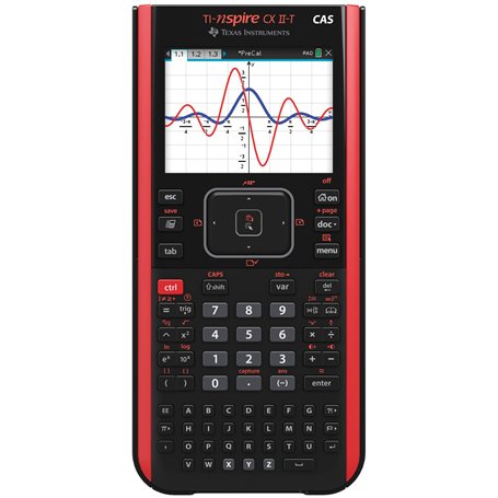 Texas Instruments TI-NSP CX II Cas FC Calculatrice Graphique