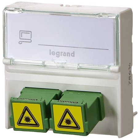 MO-BASE OPT 2XSC/APC 2M BL