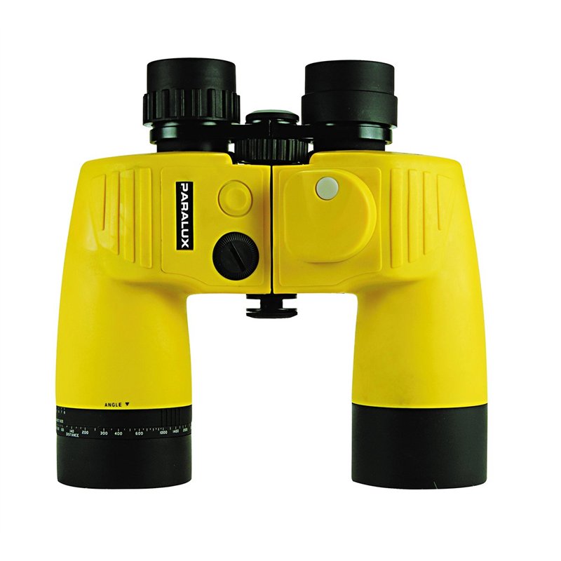 Paralux Jumelles Atlantique Compas Analogique Etanches 7 x 50 Jaune 01-2003-1