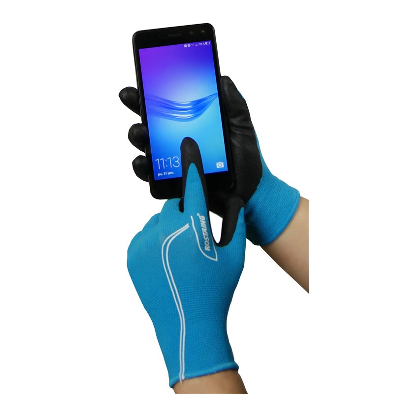 ROSTAING Gant de Jardinage MAXTEEN.G-ITU. Série Touch ado. Gant de Jardin pour Les Loisirs et Les travaux de précision de Vos En