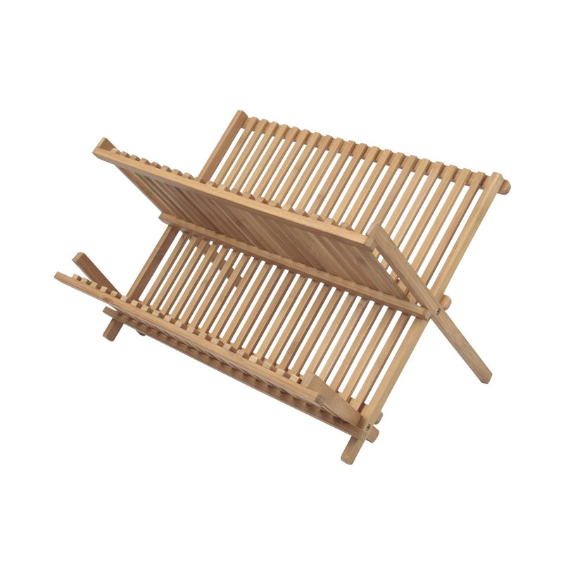 Ambiance Nature 507098 Egouttoir Vaisselles 32 Couverts Bambou