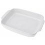 CREALYS 512732 Plat à Four Rectangulaire avec Anses Céramique Blanc 36