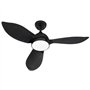 CORSICA Noir- Ventilateur de plafond Ø116cm 70W + éclairage LED