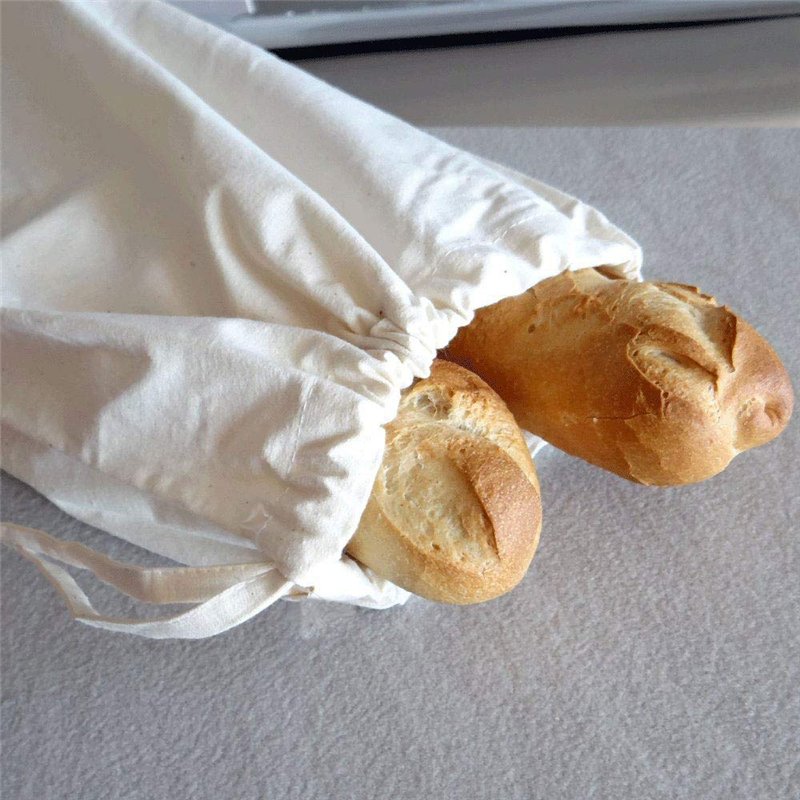 Image secondaire de SACASAC Sac à Baguette - Protection - Anse de transport - 25 X 65 cm. 100% coton - Création française