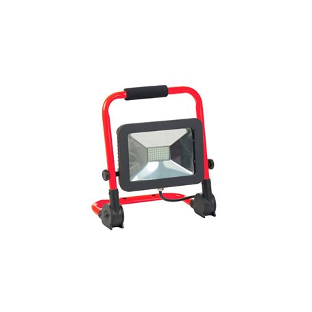 Projecteur Portable de Chantier LED 20W Pliable - 3M de Câble H05RNF 3G1-1800 Lumen
