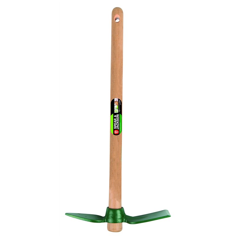 Spear & Jackson 50713 Serfouette forgée de Rocaille panne avec langue, Vert