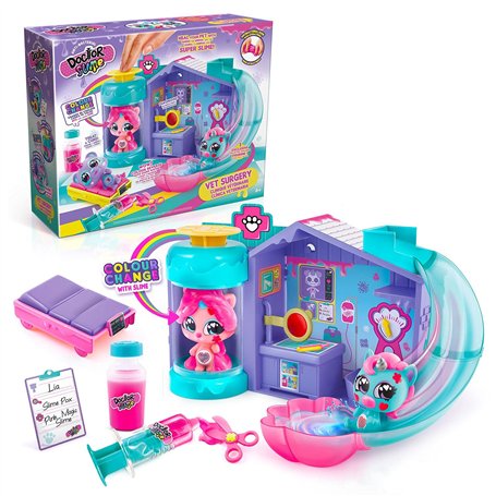 Canal Toys - Clinique Vétérinaire Doctor Slime - Figurines et Accessoires Docteur- dès 6 ans - DSM 006