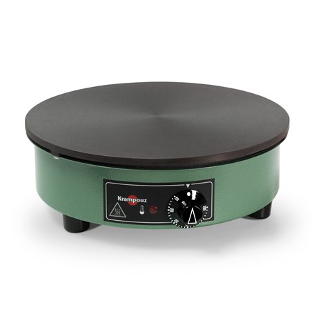 Krampouz Billig Crêpière traditionnelle plaque en fonte usinée diamètre 35 cm 2500 W - fabriqué en France