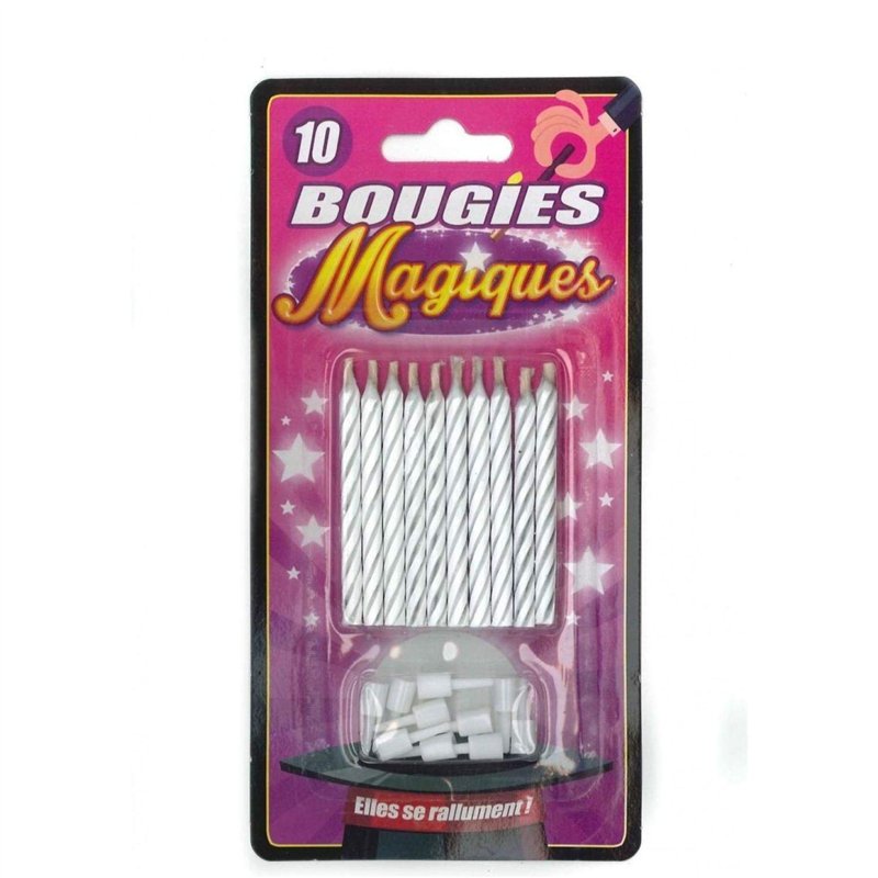 Bougies d'Anniversaire Magiques - Elles se rallument